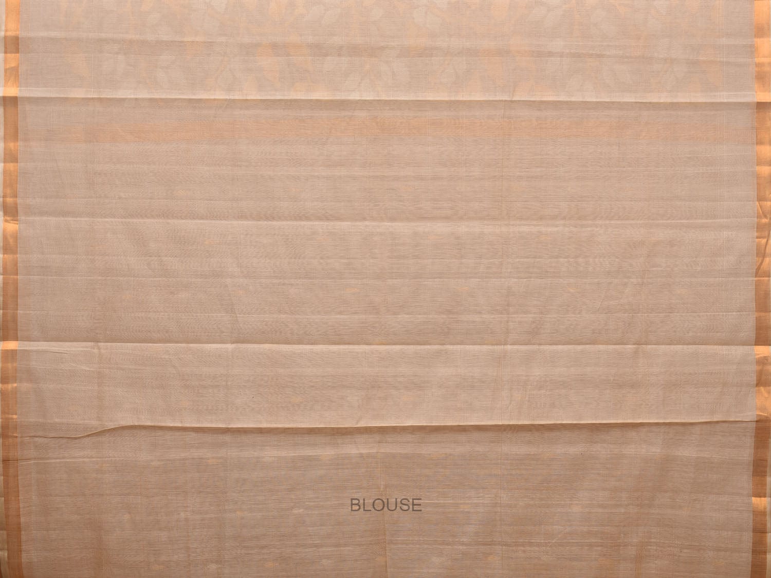 Cream Uppada Cotton Silk Handloom Saree with Floral Pallu Design u1978