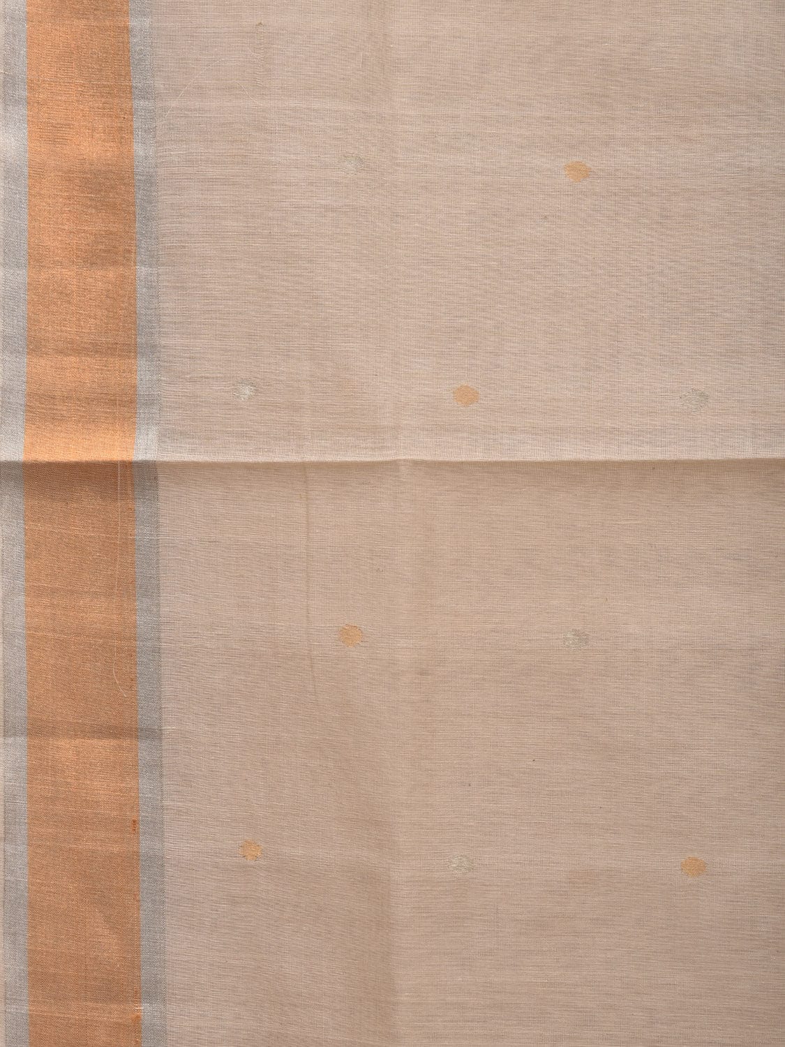 Cream Uppada Cotton Silk Handloom Saree with Parrot and Flowers Pallu Design u1935