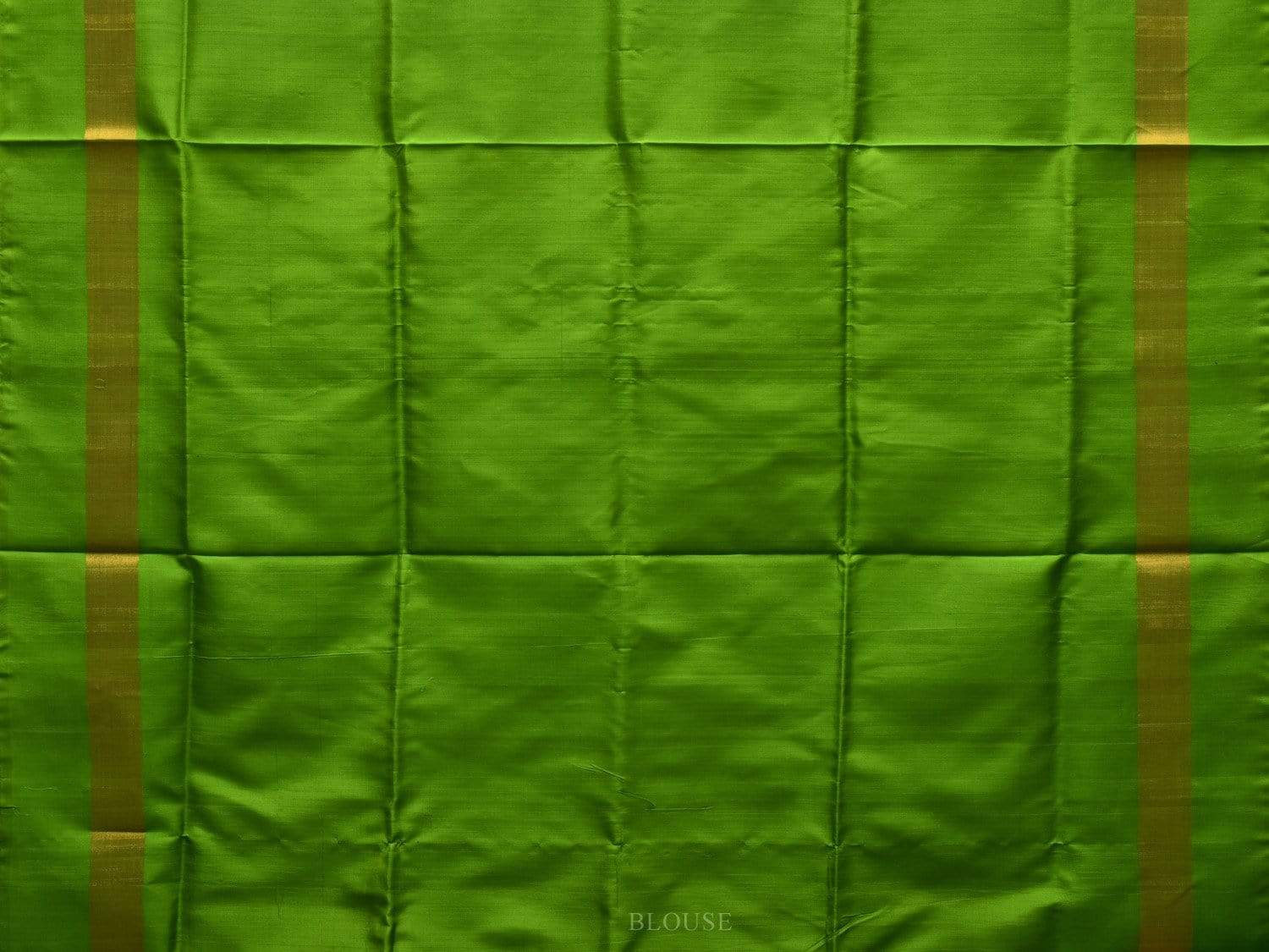 Dark Blue and Green Uppada Silk Handloom Plain Saree with Contrast Pallu u1794