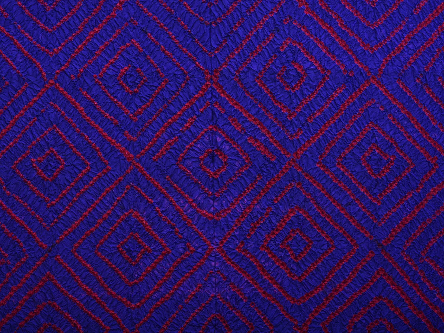 Dark Blue Bandhani Kanchipuram Silk Handloom Saree with Paithani Border Design bn0388