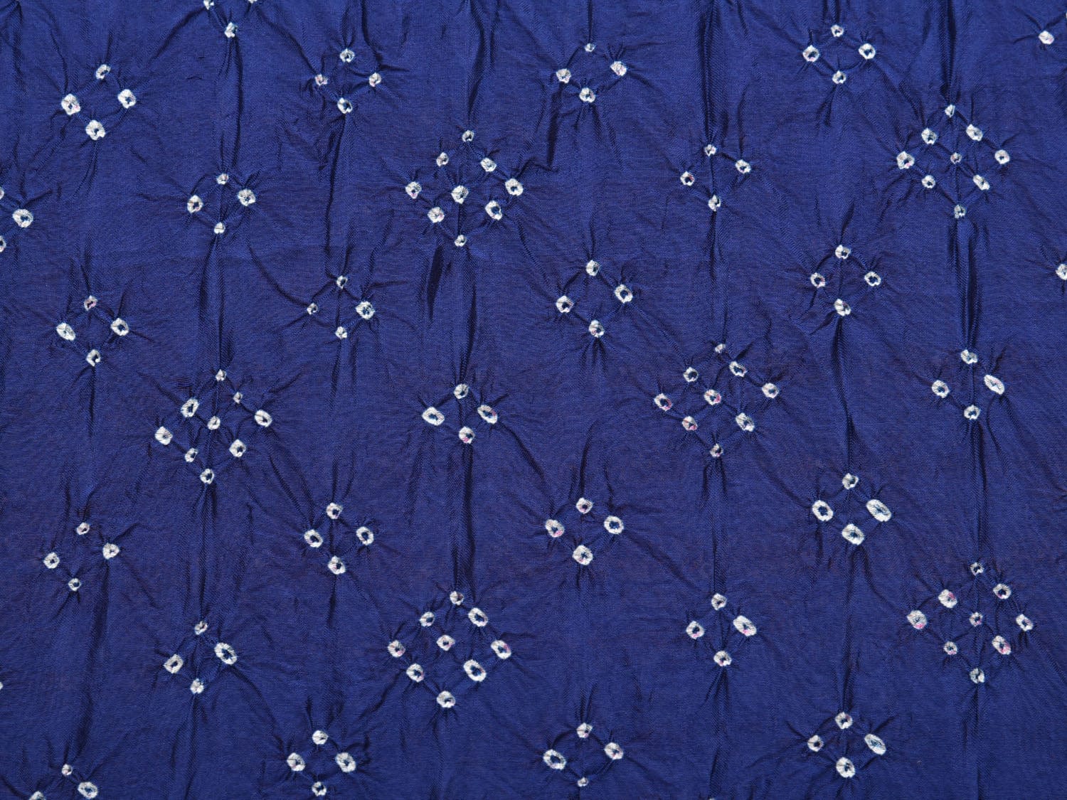Dark Blue Bandhani Silk Handloom Stole with Mango Embroidary Design ds2967