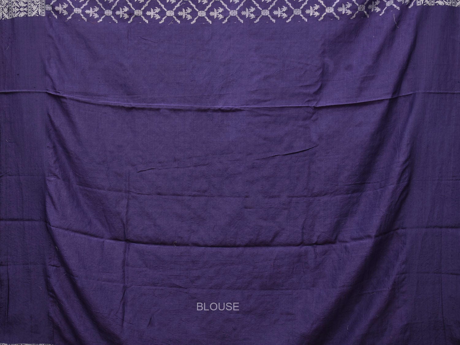 Dark Blue Cut Work Cotton Handloom Saree with All Over Jamdani Style Design o0389