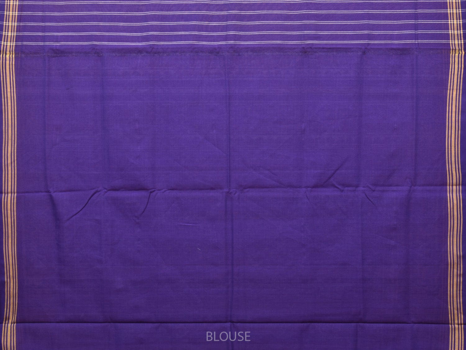 Dark Blue Ikat Cotton Handloom Saree with All Over Grill and Border Design i0786