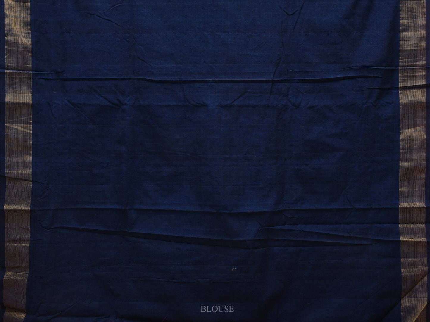 Dark Blue Paithani Cotton Handloom Saree with Special Pallu Design p0416