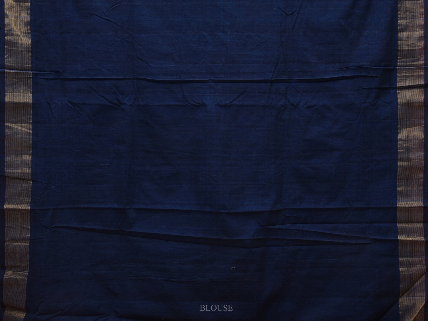 Dark Blue Paithani Cotton Handloom Saree with Special Pallu Design p0416