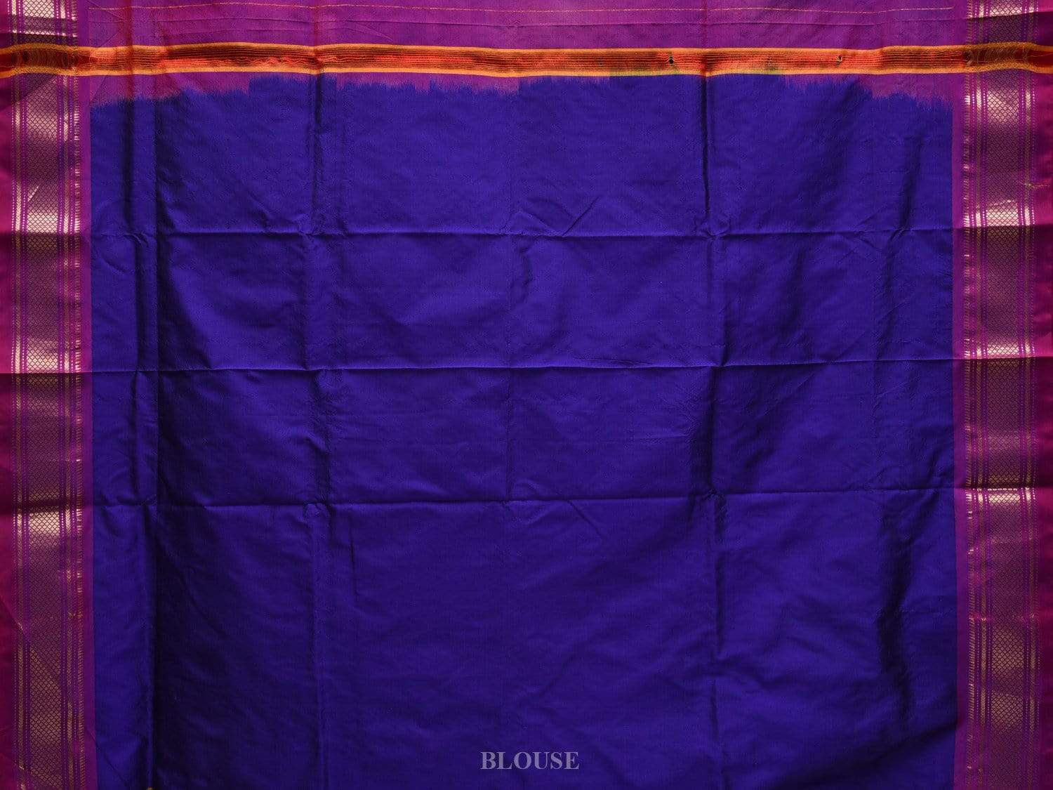 Dark Blue Paithani Silk Handloom Saree with Special Pallu Design p0404