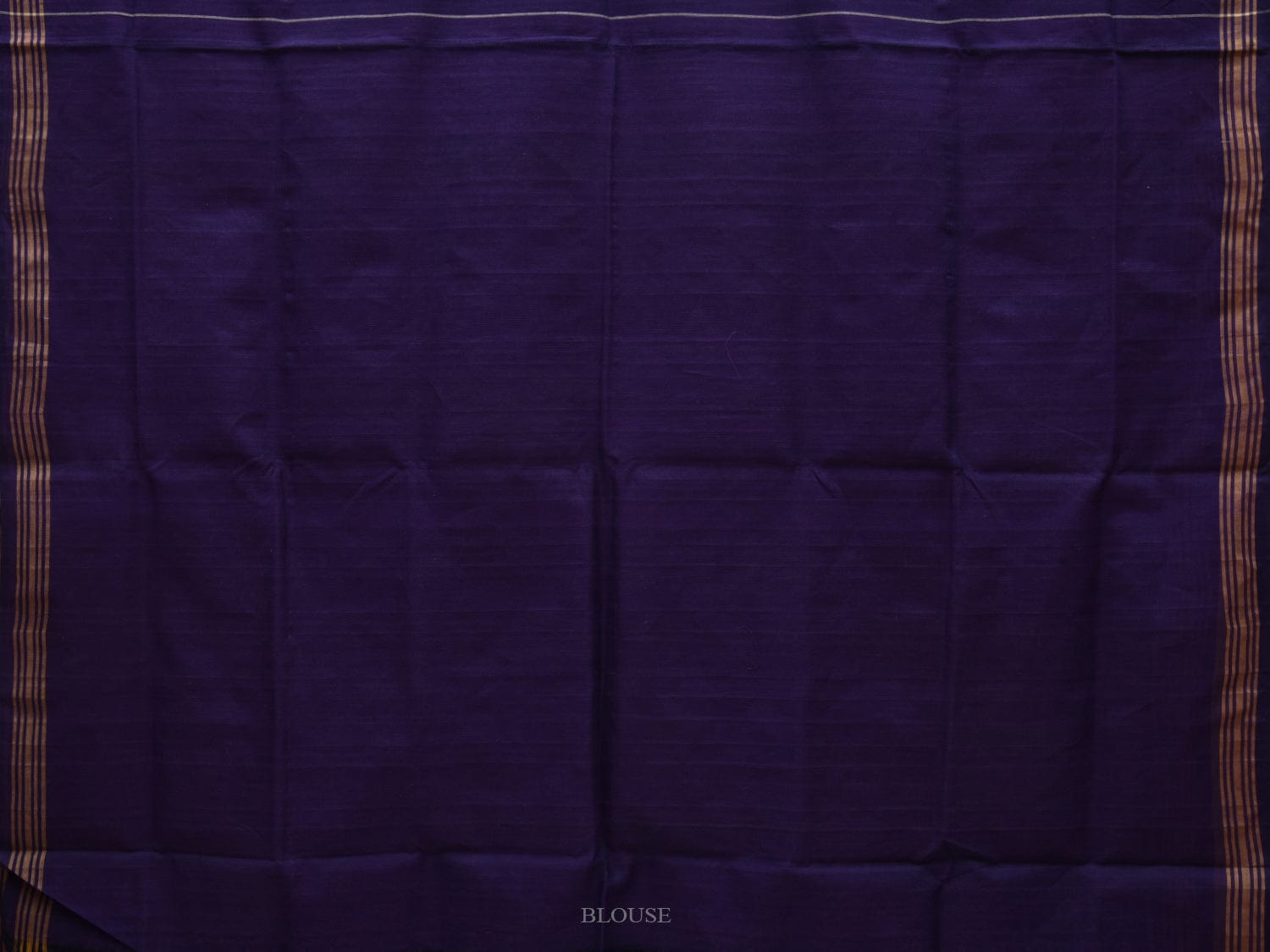 Dark Blue Pochampally Ikat Cotton Handloom Saree with Grill Design i0677