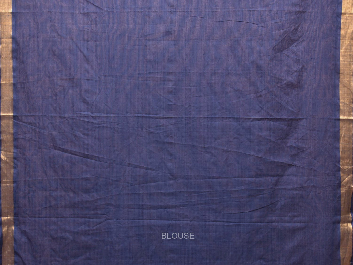 Dark Blue Uppada Cotton Handloom Saree with Grill Pallu Design u2018