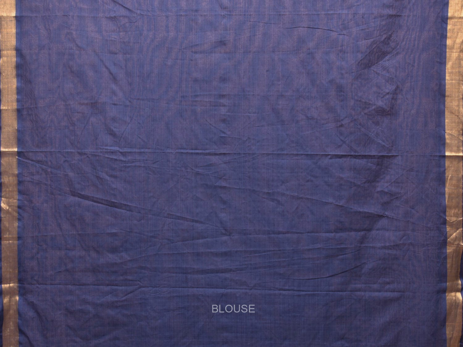 Dark Blue Uppada Cotton Handloom Saree with Grill Pallu Design u2018