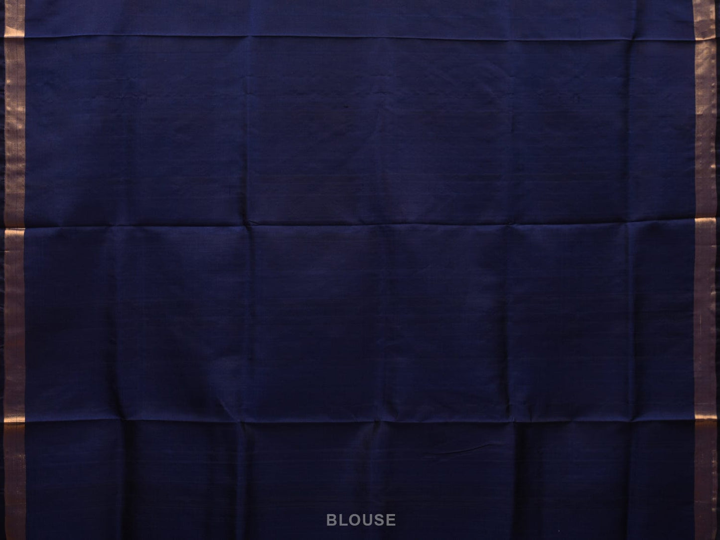 Dark Blue Uppada Silk Handloom Saree with Grill Pallu Design u1879