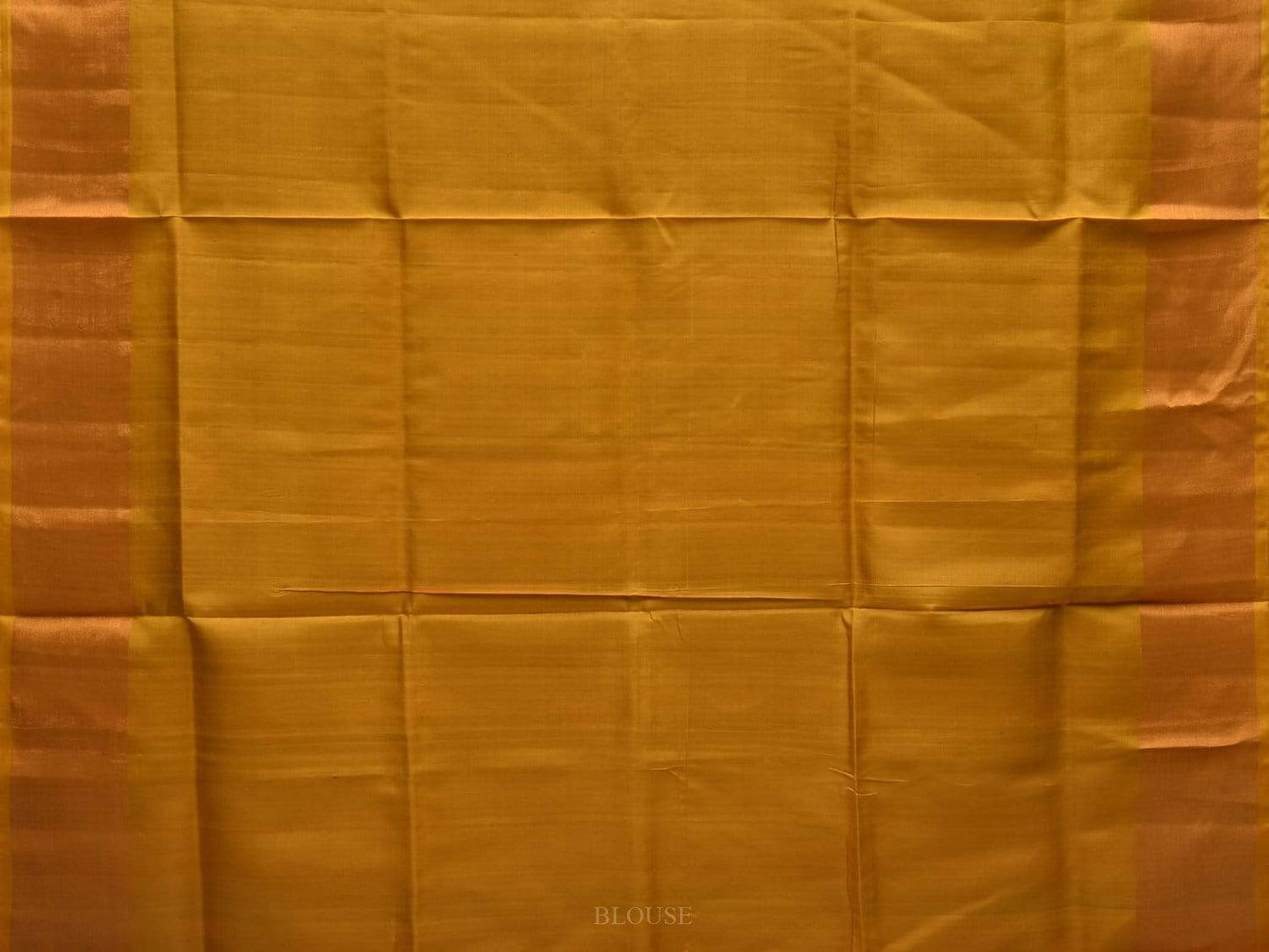 Dark Green and Yellow Uppada Silk Handloom Plain Saree with Contrast Pallu Design u1796