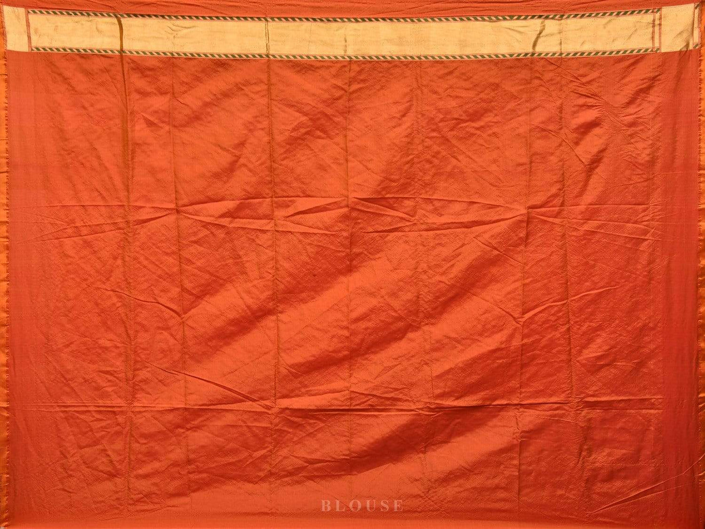 Dark Green Bandhani Paithani Silk Handloom Saree with One Side Border Design bn0144