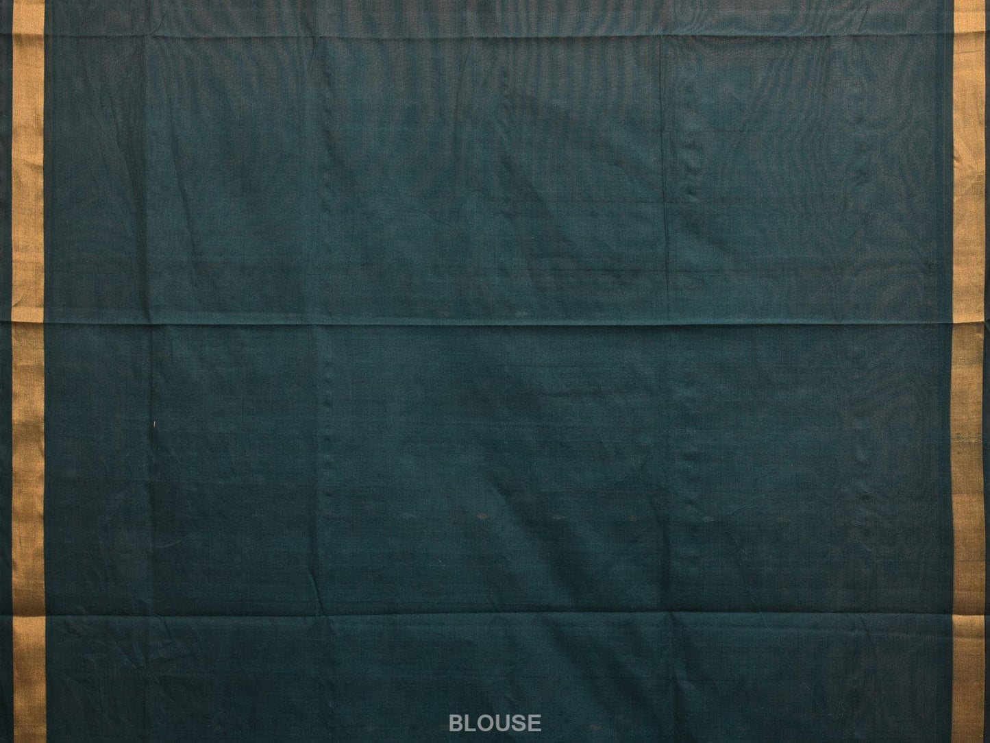 Dark Green Uppada Cotton Handloom Saree with Floral Pallu Design u2217