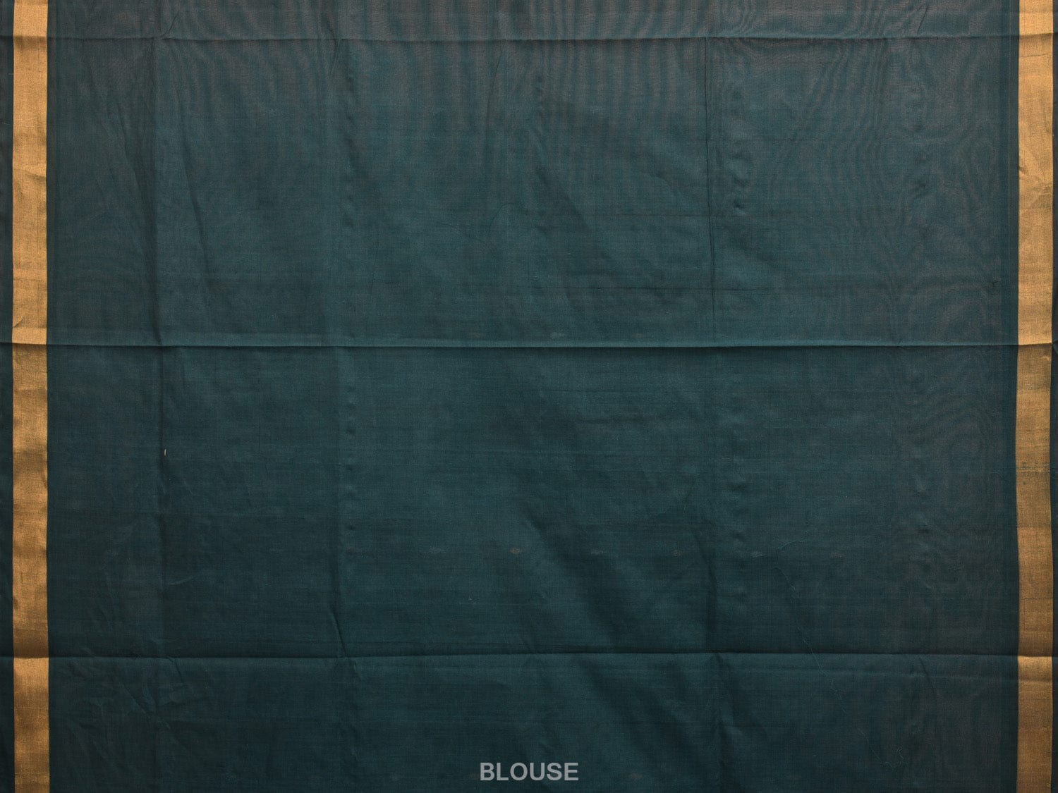 Dark Green Uppada Cotton Handloom Saree with Floral Pallu Design u2217