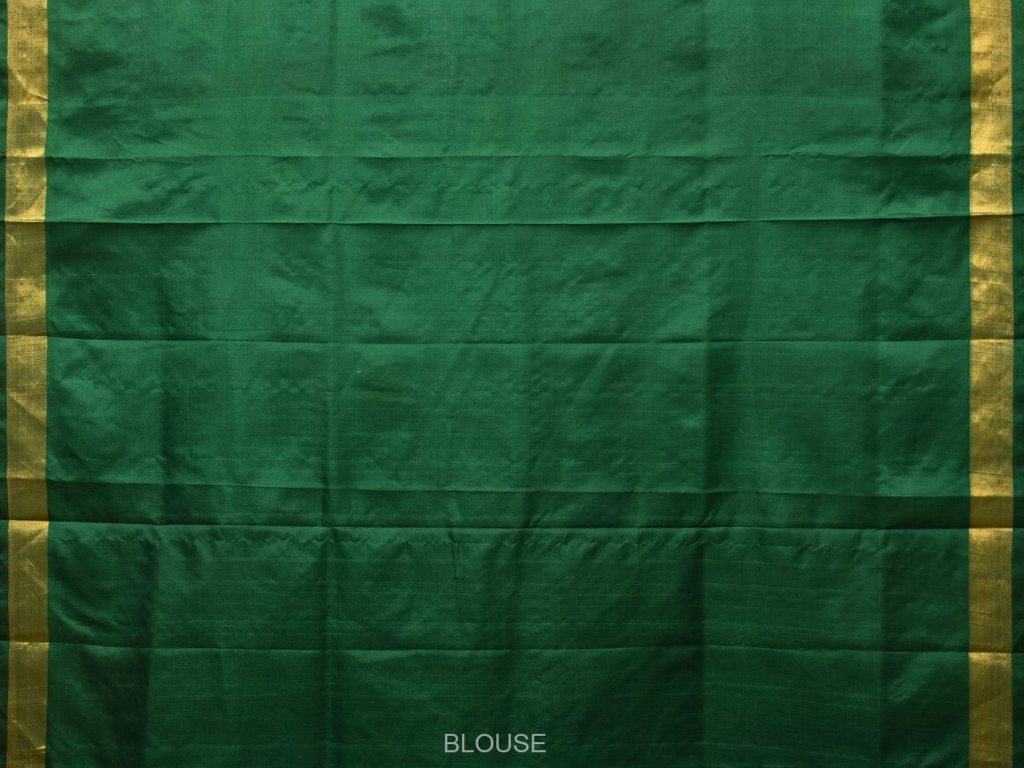 Dark Green Uppada Silk Handloom Saree with All Over Lotus and Birds Design u2185