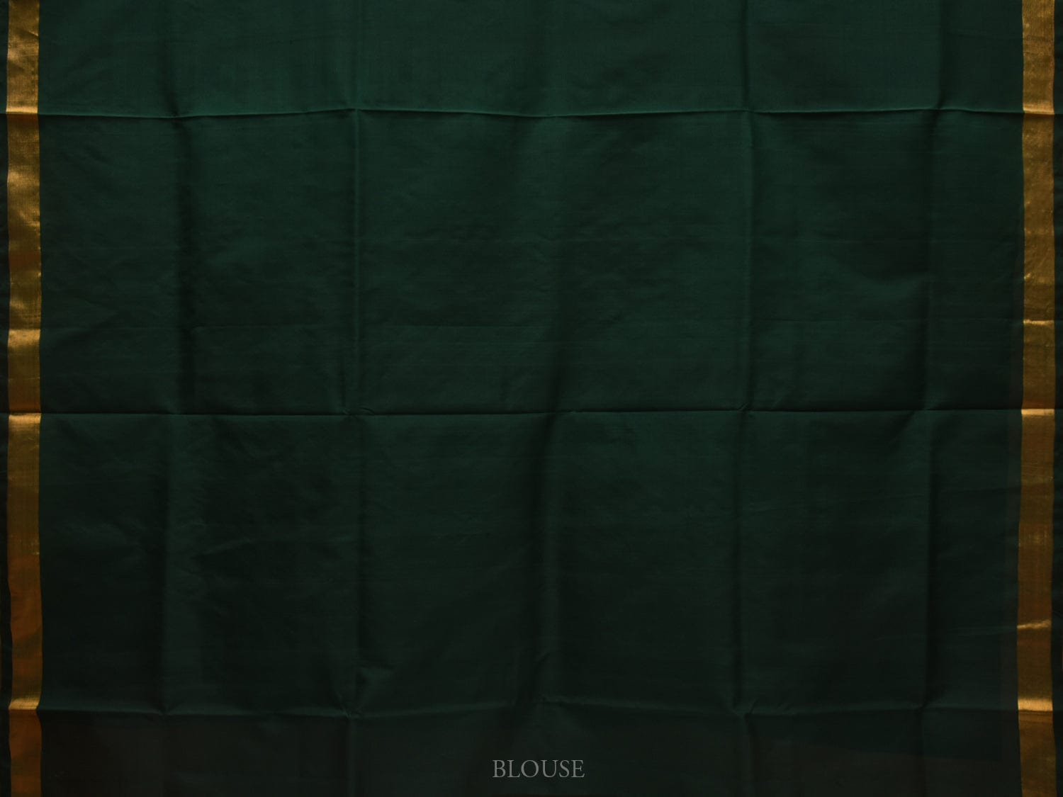 Dark Green Uppada Silk Handloom Saree with Birds Pallu Design u1918