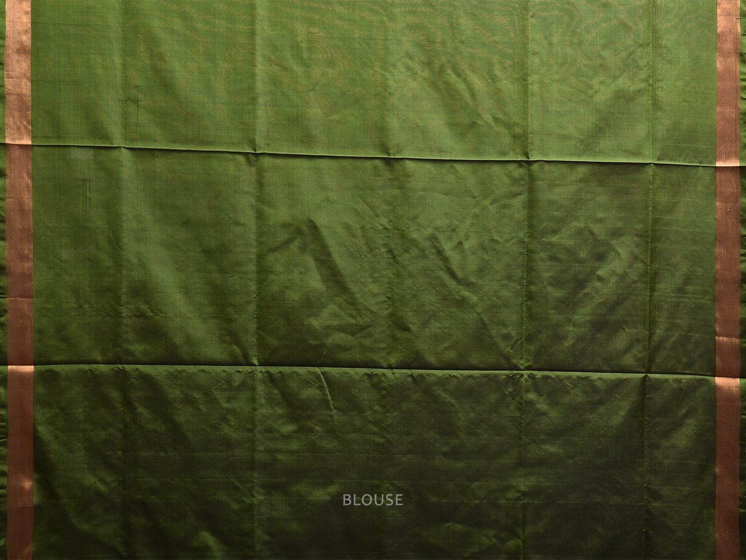 Dark Green Uppada Silk Handloom Saree with Floral and Birds Design u2340