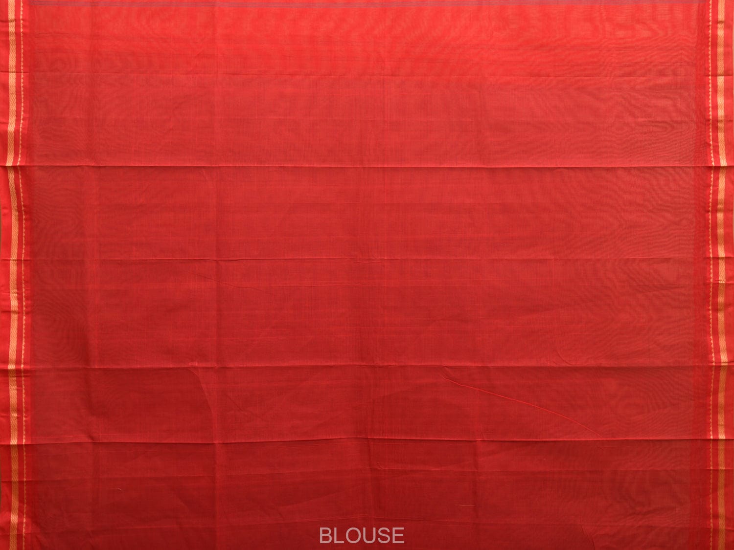 Dark Grey and Red Kanchipuram Cotton Handloom Saree with Checks Design k0561