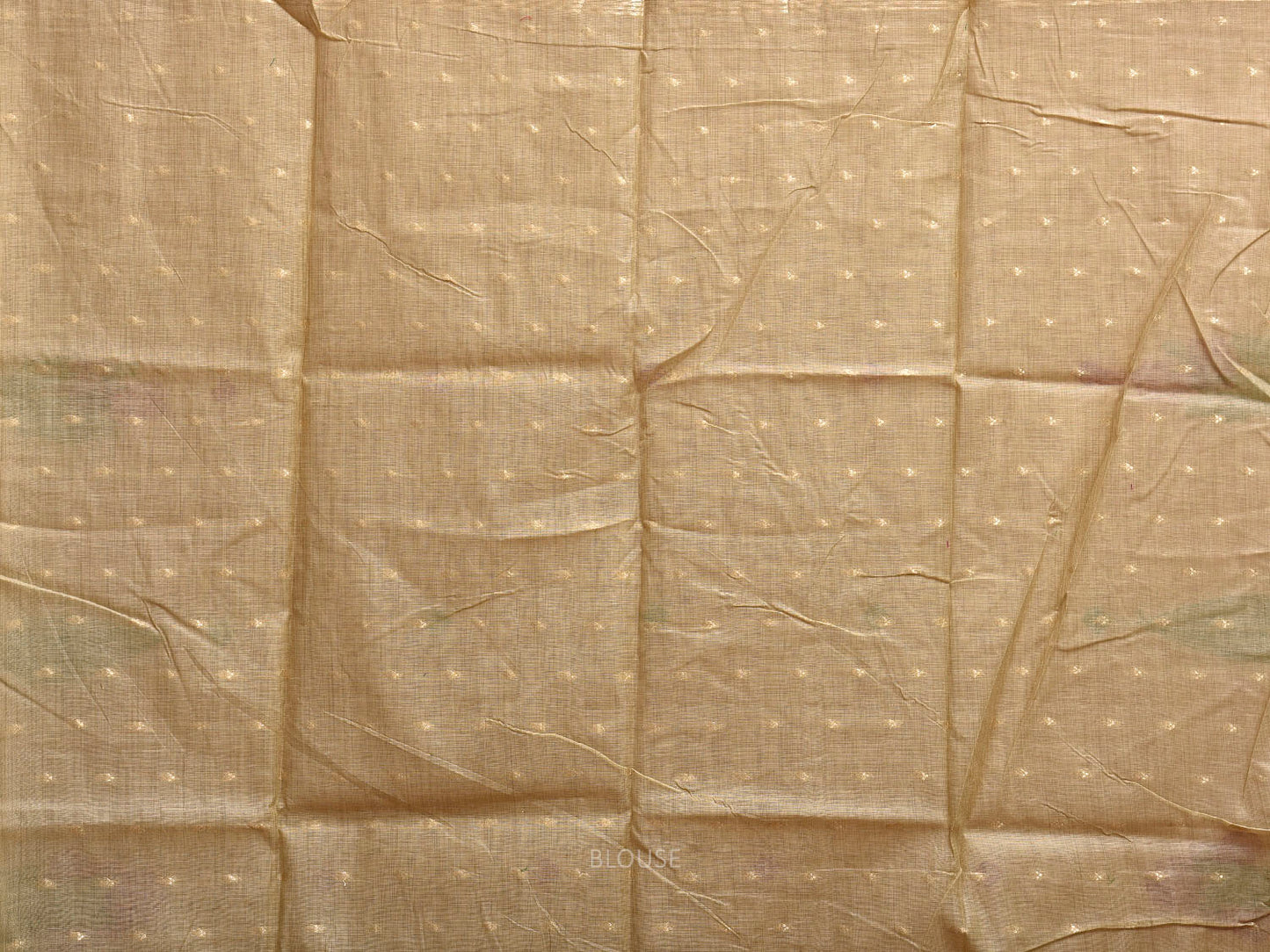 Cream Dhakai Jamdani Cotton Viscose Saree with Floral Border and Pallu Design dj0212