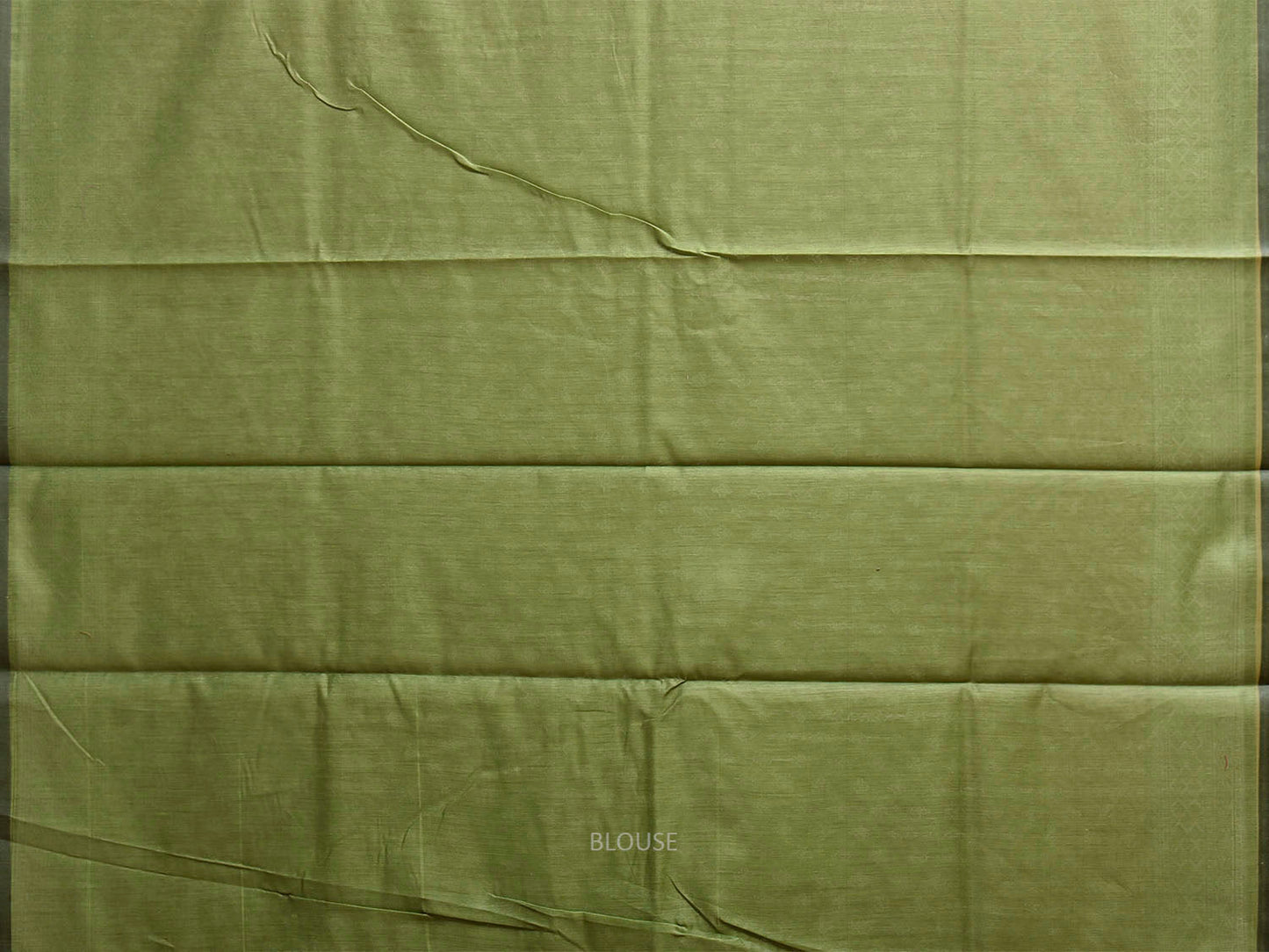 Olive Dhakai Jamdani Cotton Viscose Saree with Small Buta and Pallu Design dj0232