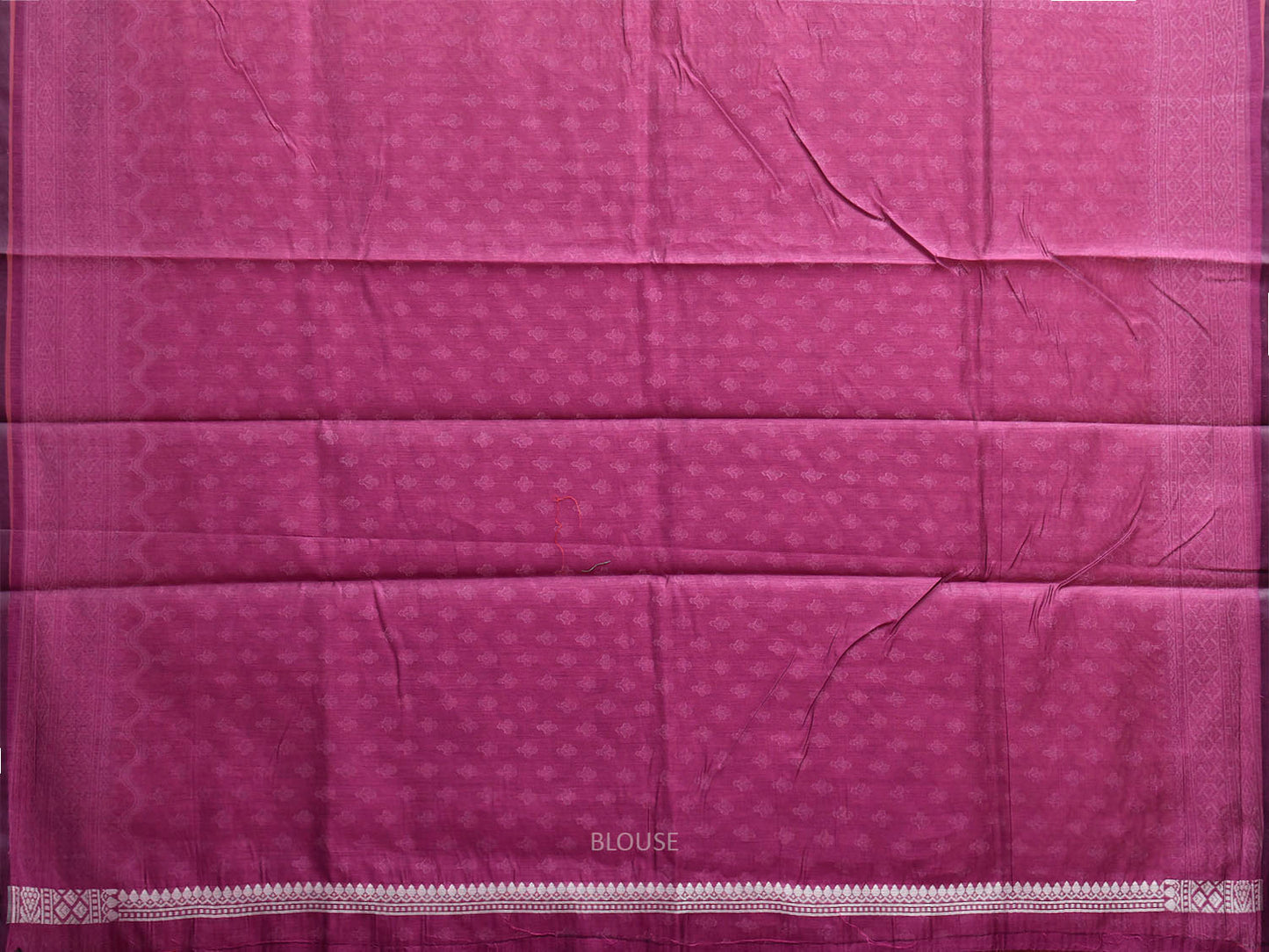 Purple Dhakai Jamdani Cotton Viscose Saree with Small Buta and Pallu Design dj0234