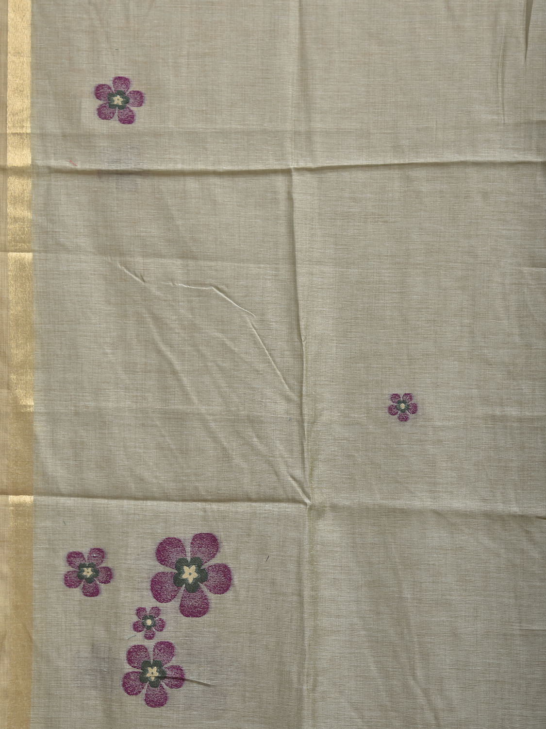 Sea Green Dhakai Jamdani Cotton Viscose Saree with Floral Pallu and Buta Design dj0302