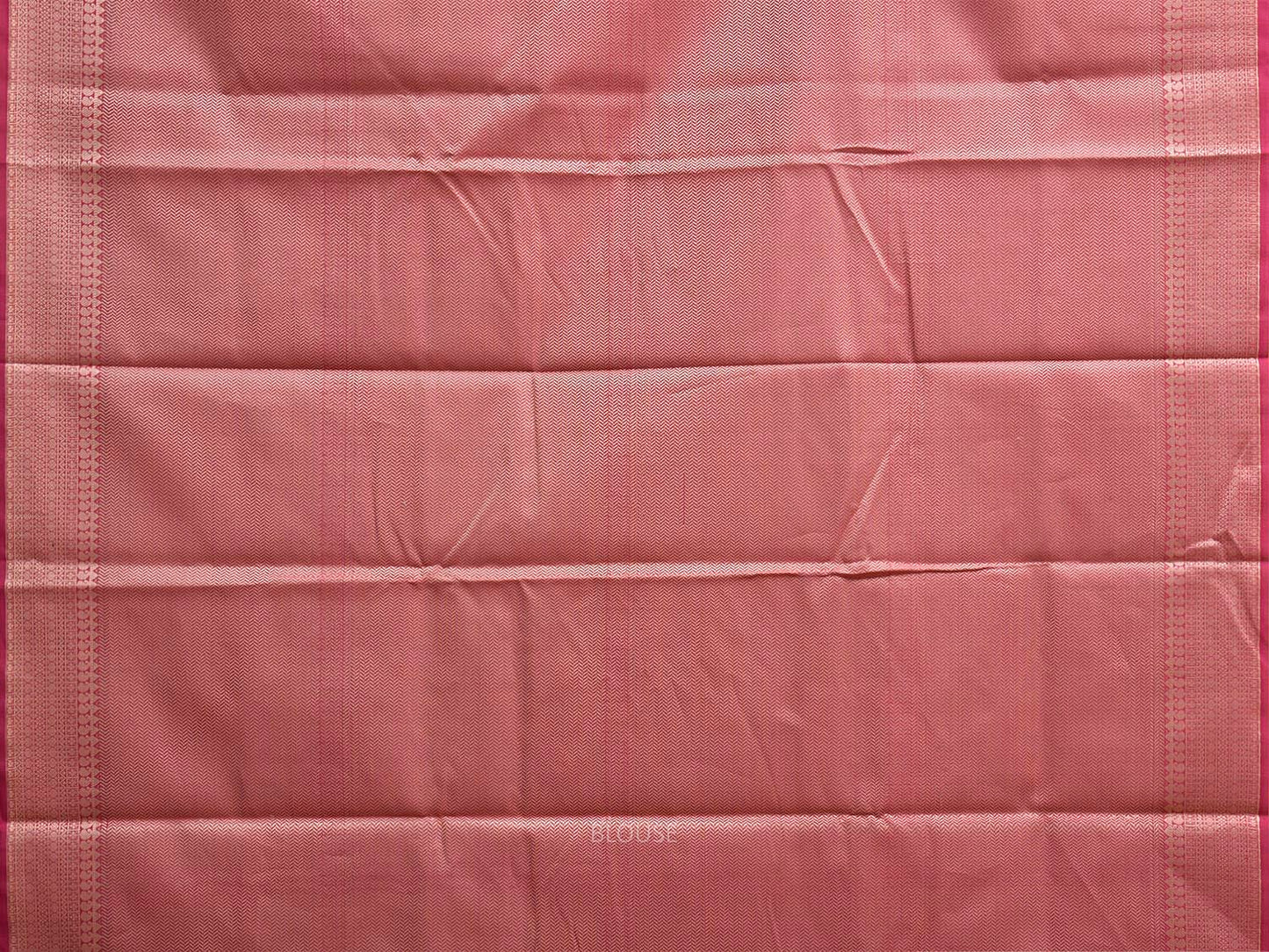 Pink Dhakai Jamdani Cotton Viscose Saree with Diagonal and Pallu Design dj0313