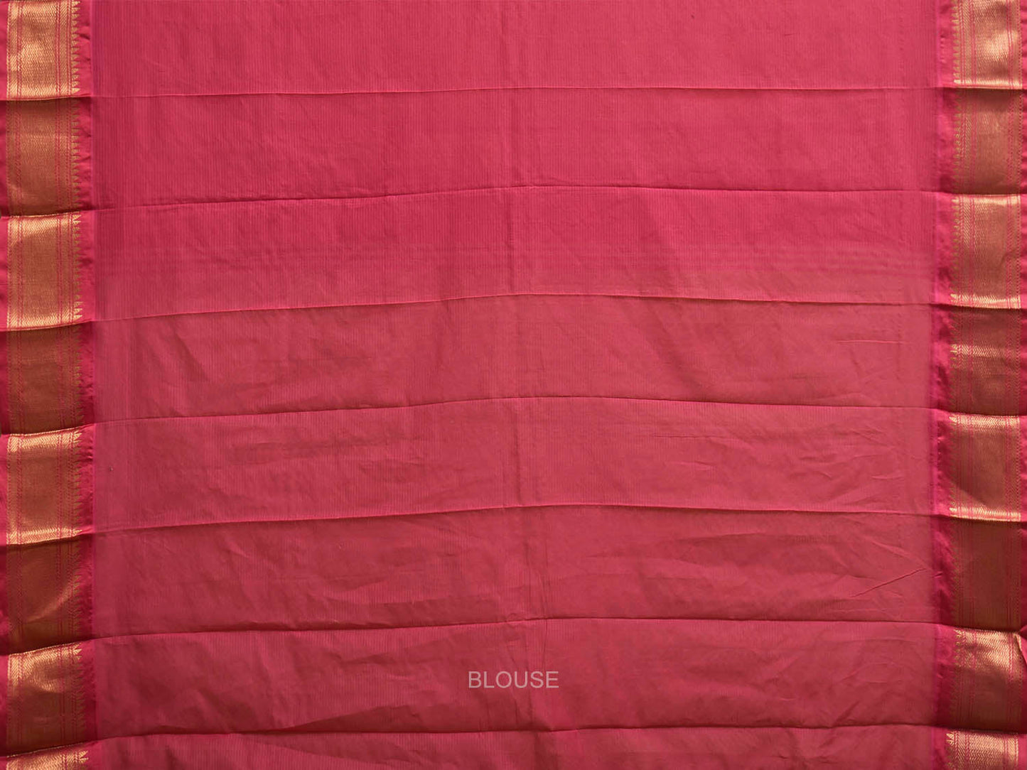 Yellow and Pink Gadwal Cotton Body Viscose Border Saree with Pallu Design g0616