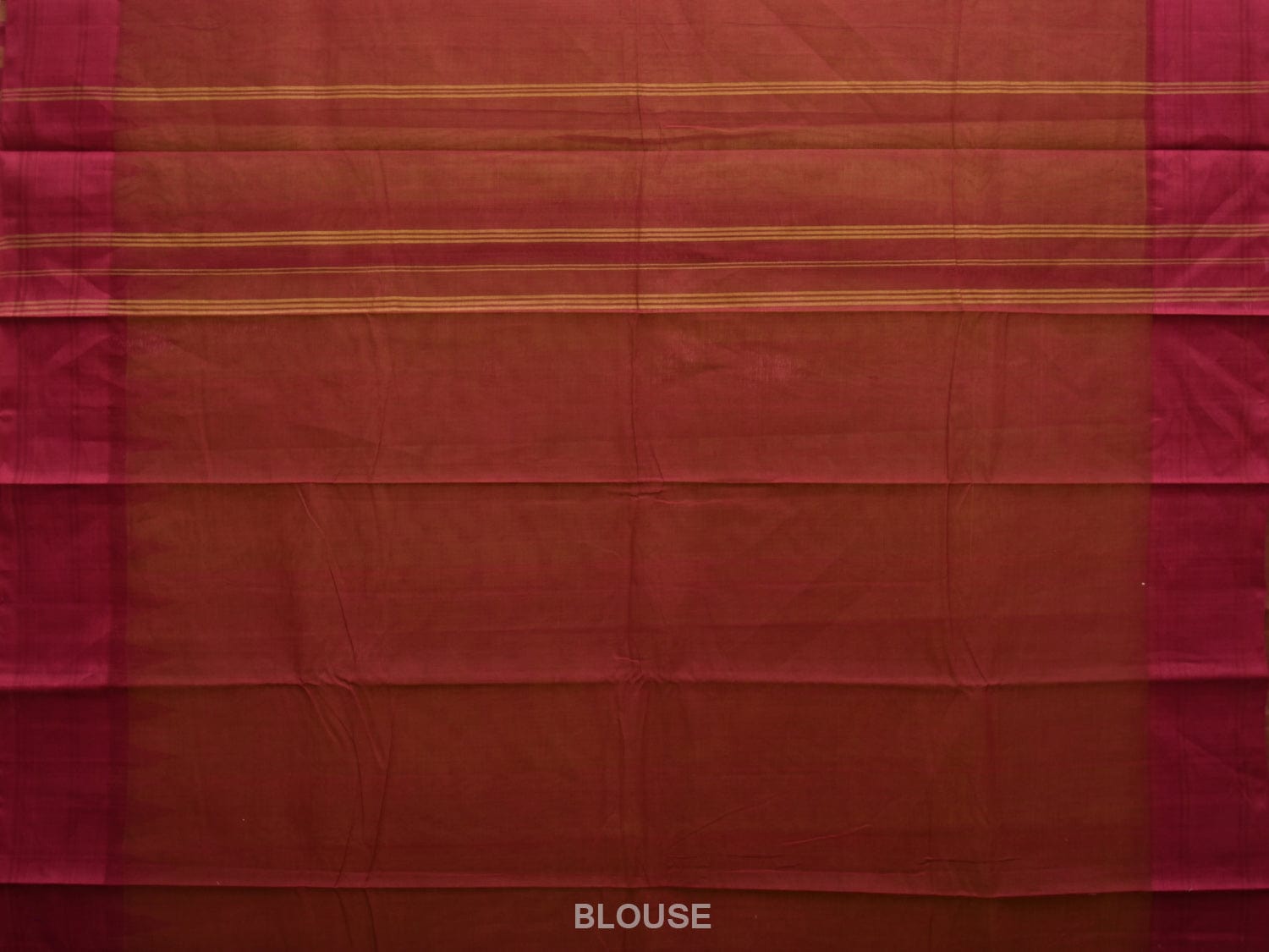 Green and Maroon Kanchipuram Cotton Handloom Saree with Temple Border Design k0543