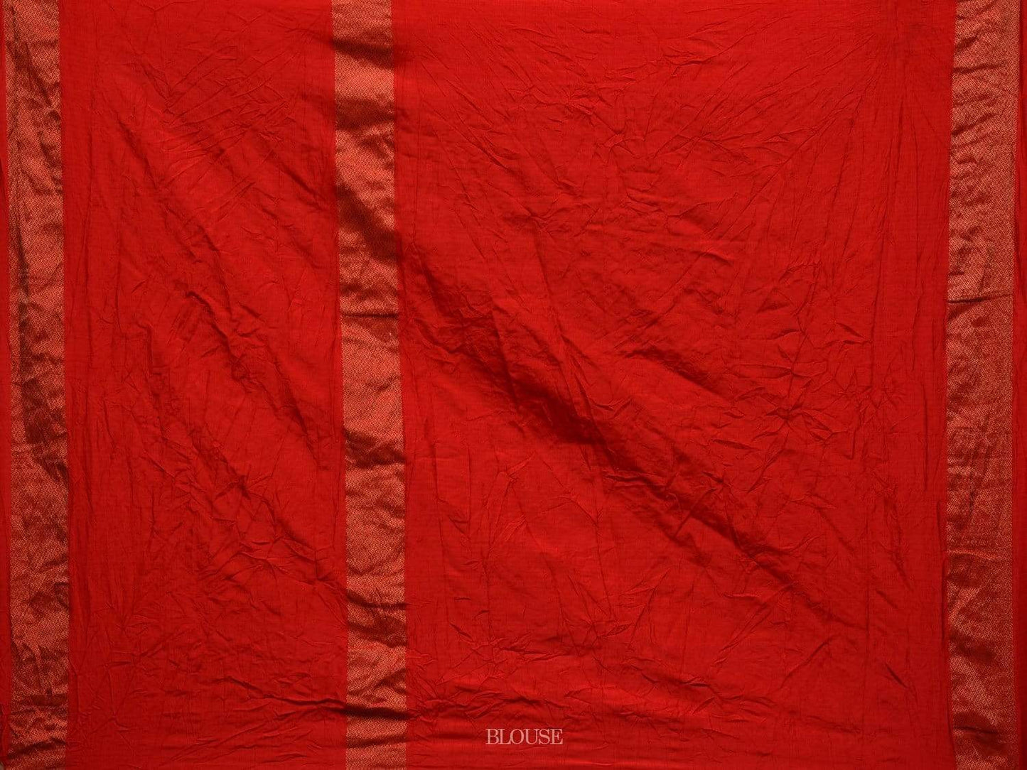 Green and Red Bandhani Ikat Silk Handloom Saree with Big Border Design bn0242