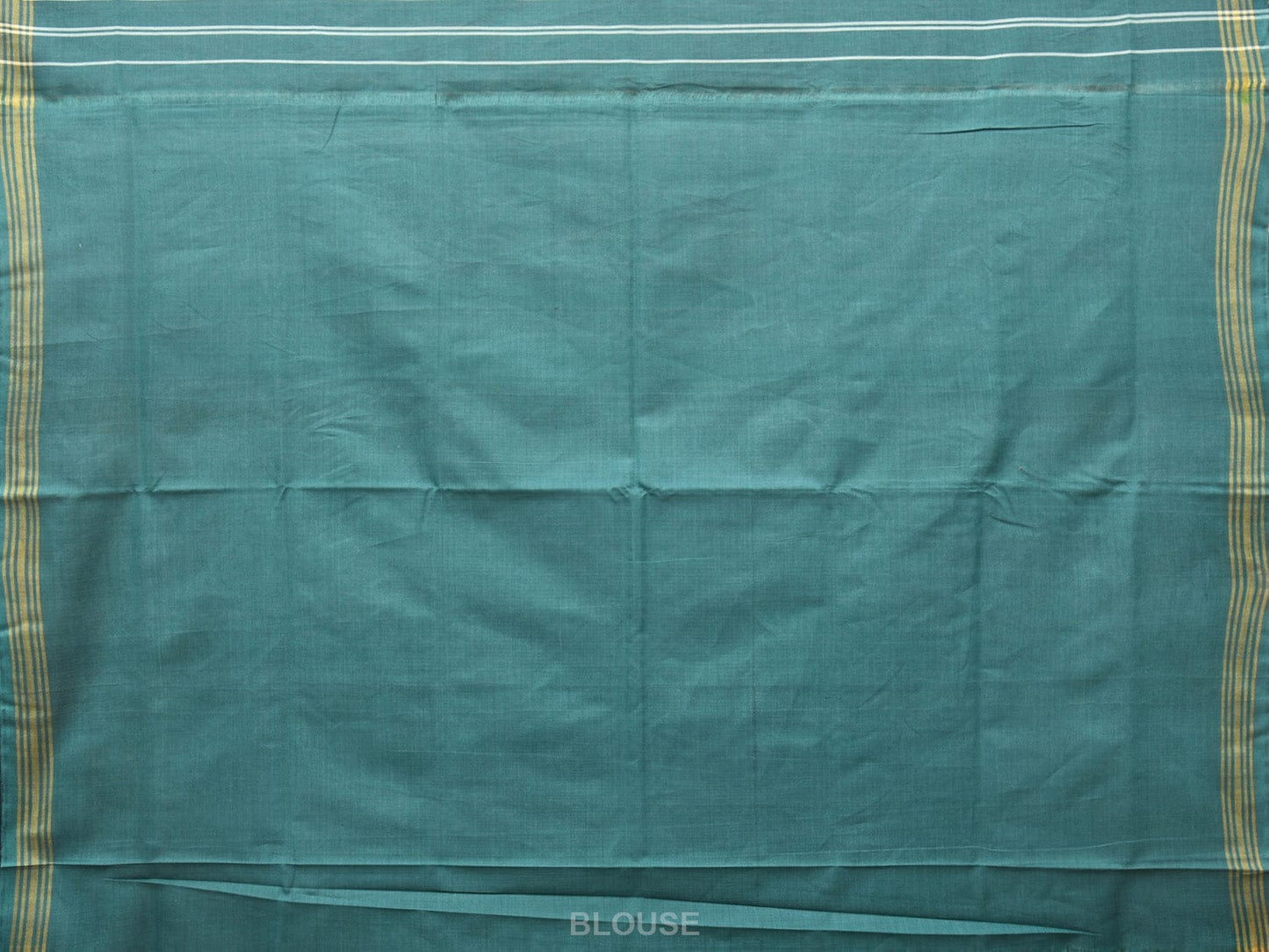 Green Ikat Cotton Handloom Saree with All Over Grill Design i0773