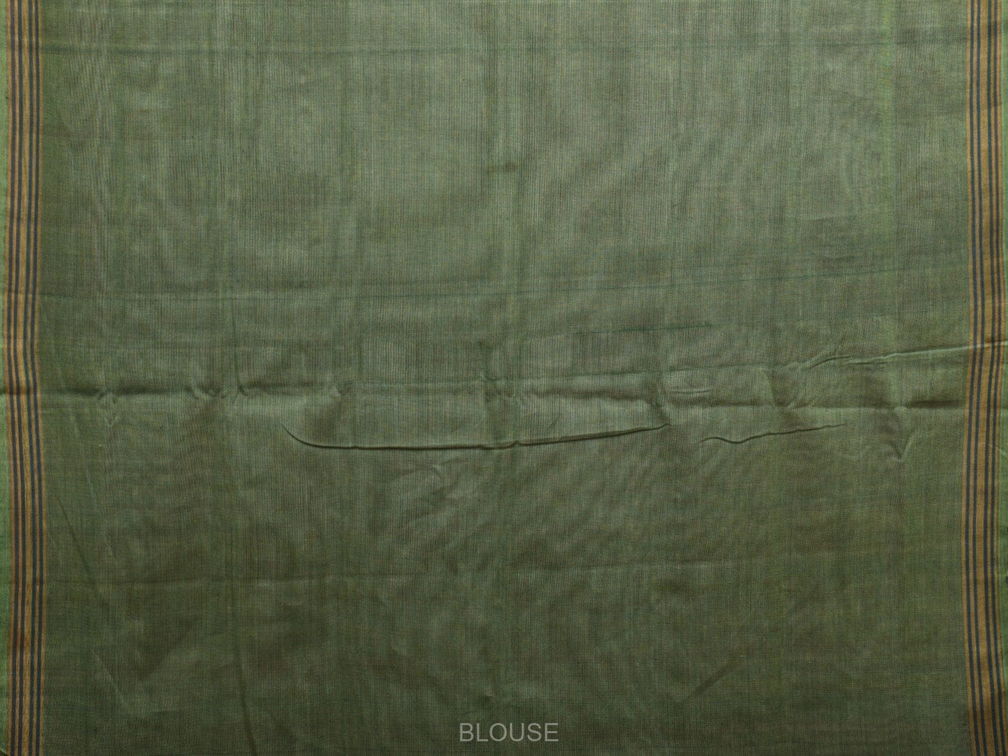 Green Pochampally Ikat Cotton Handloom Saree with All Over Grill Design i0873