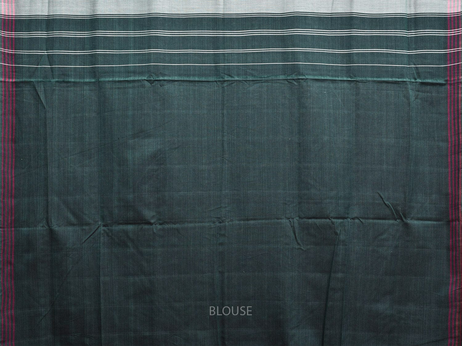 Green Pochampally Ikat Cotton Handloom Saree with Elephant and Parrot Design i0876