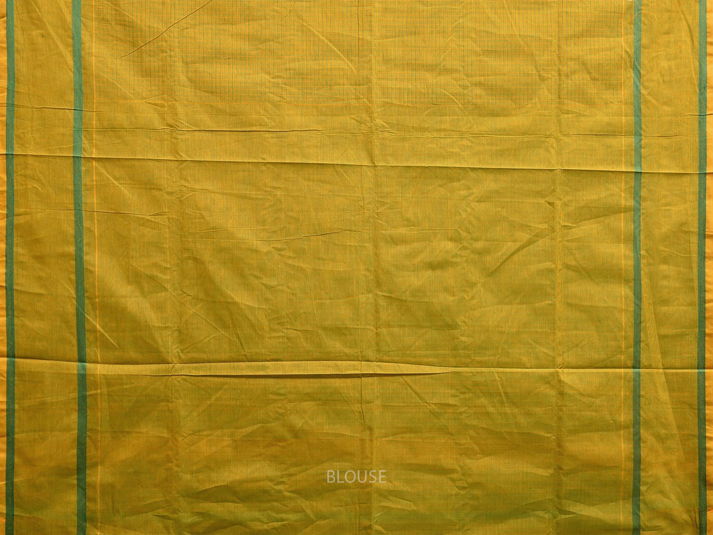 Green Venkatagiri Cotton Saree with Checks and Strips Pallu Design v0080