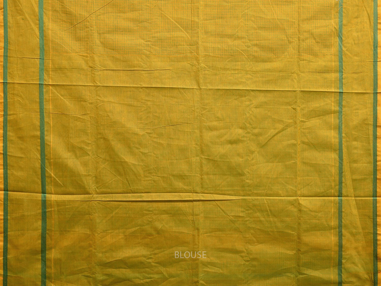 Green Venkatagiri Cotton Saree with Checks and Strips Pallu Design v0080