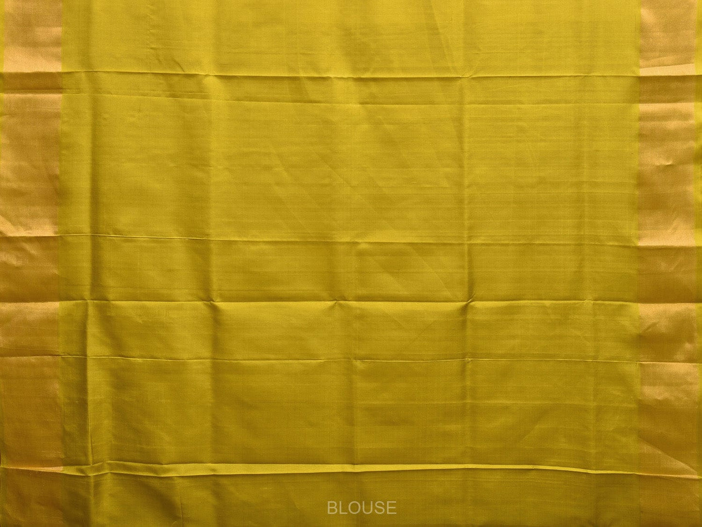 Grey and Yellow Uppada Plain Silk Handloom Saree with Buta and Contrast Pallu Design u2246