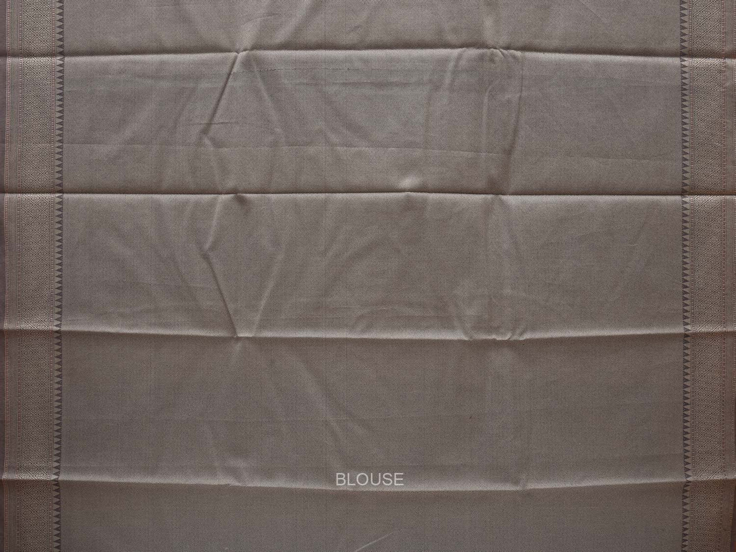 Grey Cut Work Sico Cotton Saree with All Over Banaras Design o0375