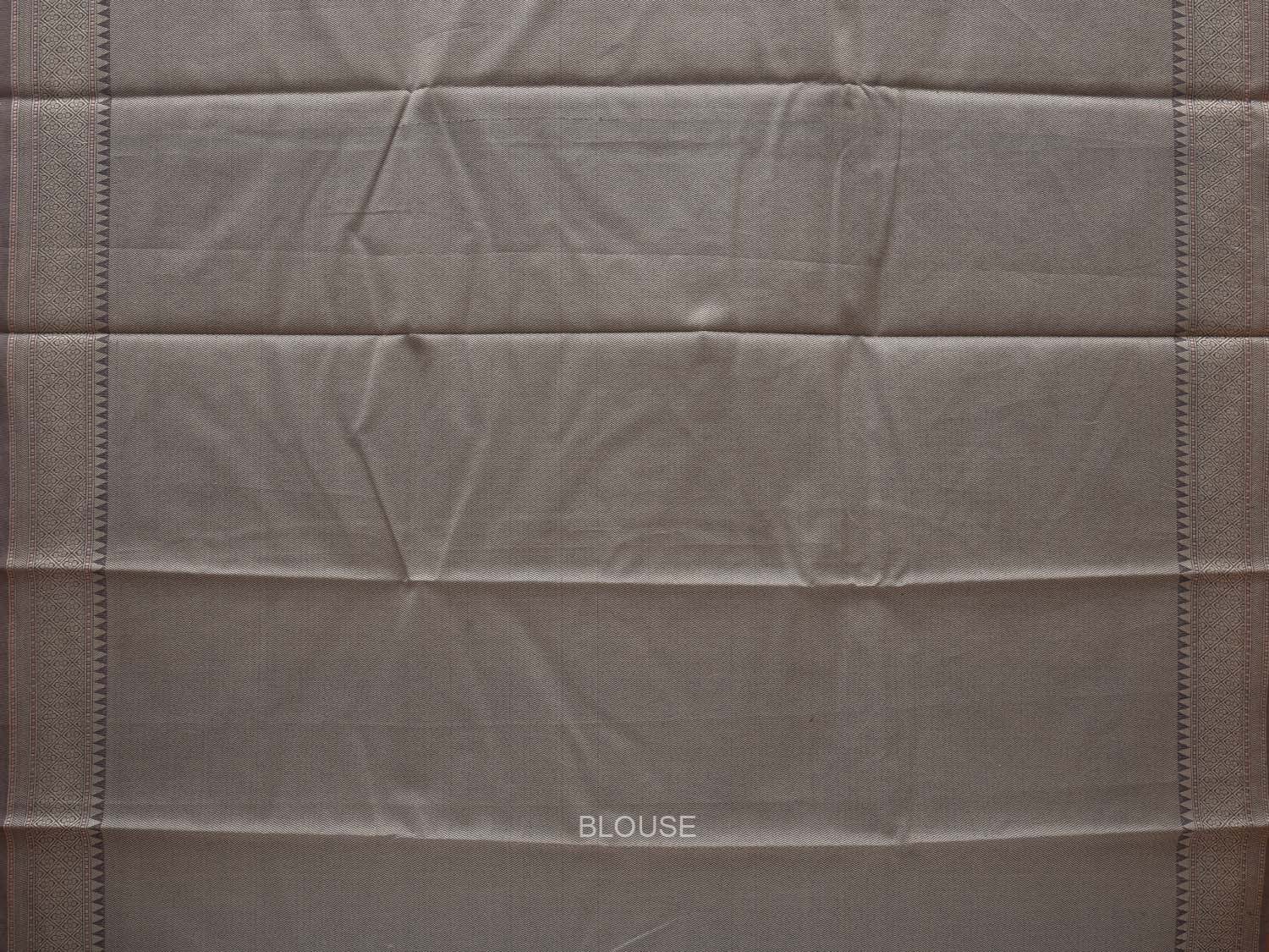 Grey Cut Work Sico Cotton Saree with All Over Banaras Design o0375