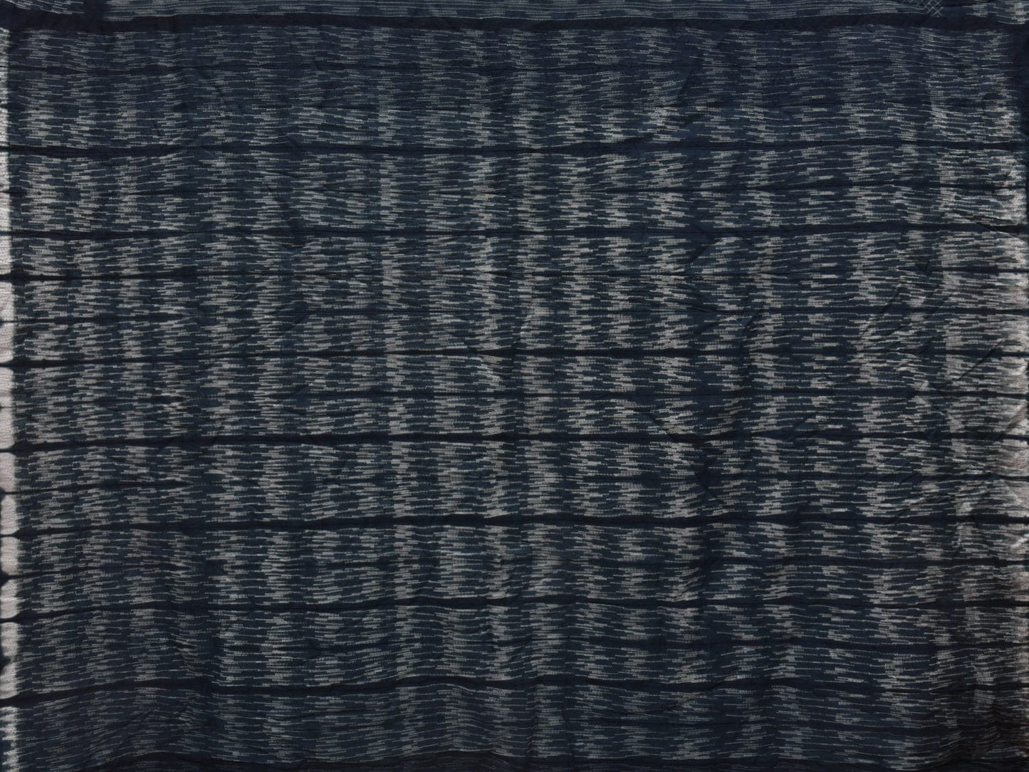 Grey Shibori Cotton Silk Saree with All Over Design o0370