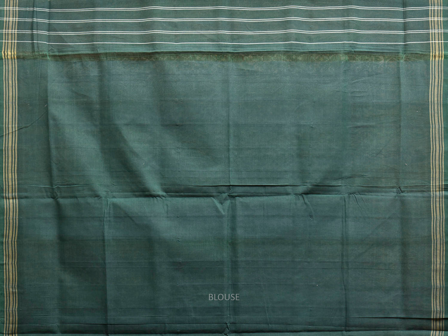 Green Ikat Cotton Handloom Saree with All Over Design i0959