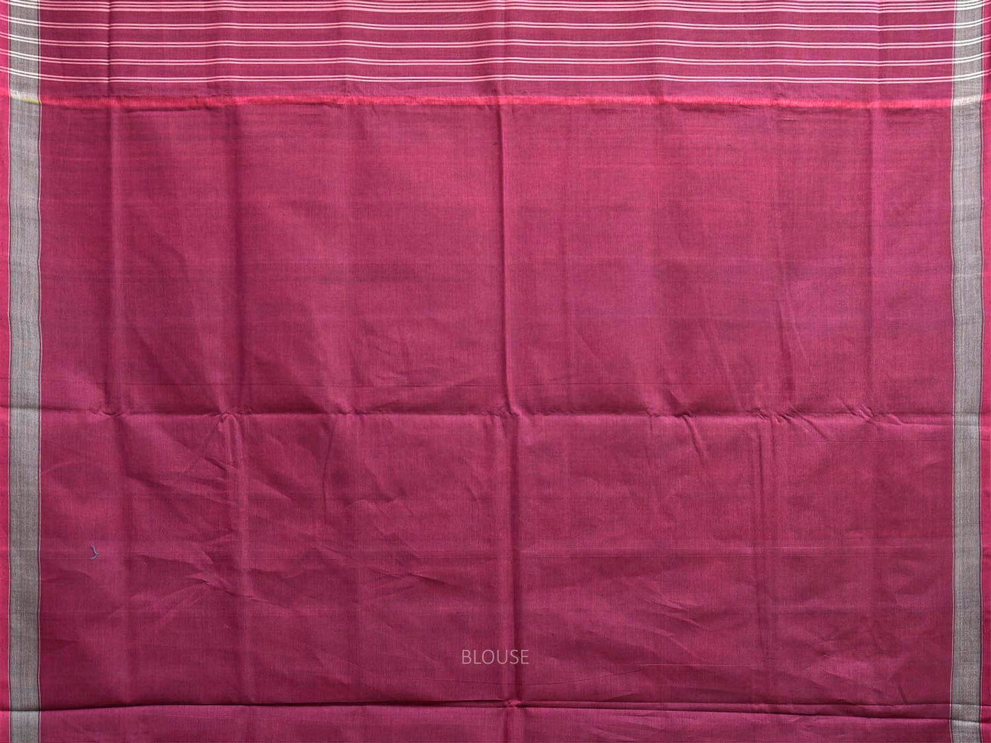 Wine Ikat Cotton Handloom Saree with All Over Body Design i0997
