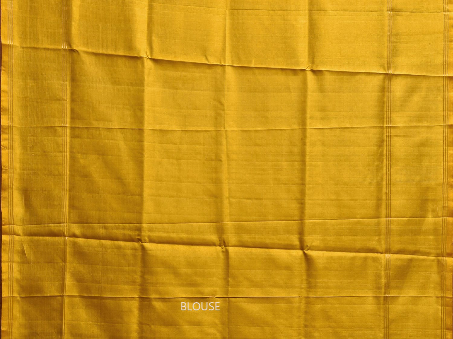 Indigo and Yellow Uppada Silk Handloom Plain Saree with Contrast Pallu Design u2355