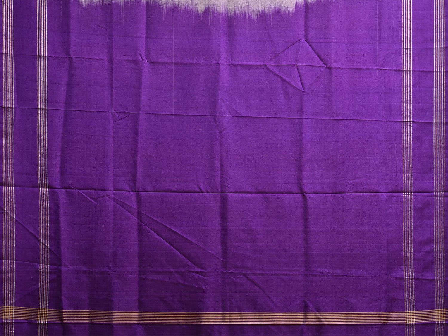 Indigo Uppada Silk Handloom Saree with Big Checks Design u2368