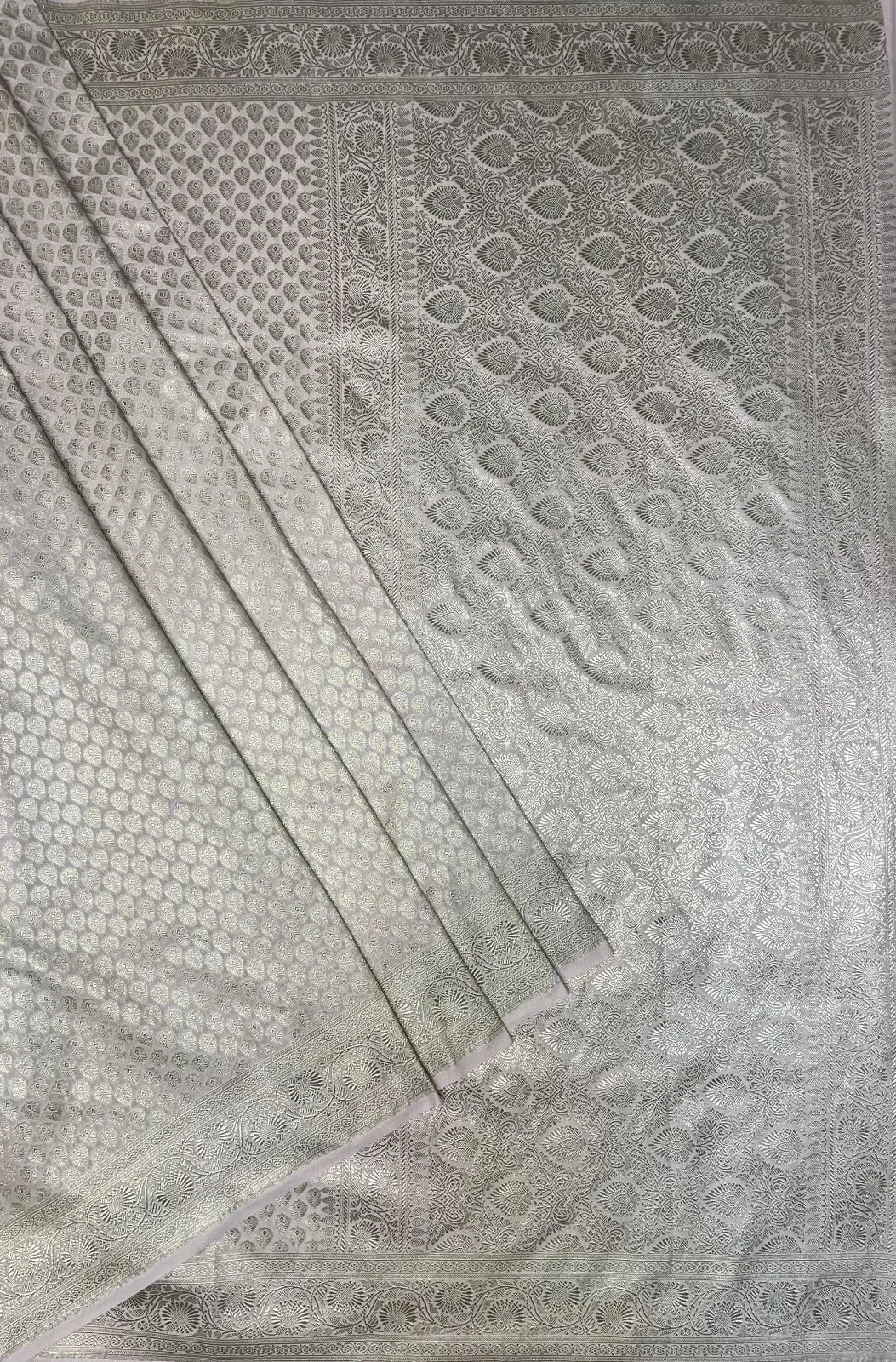 Katan Brocade with Zari and Allover Butti Design b0118ds