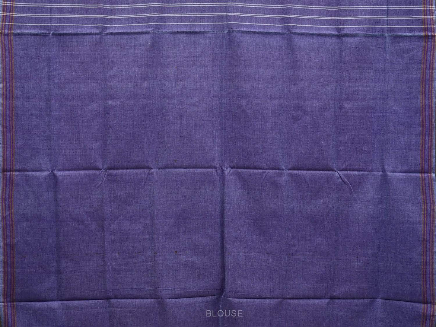 Lavender and Baby Pink Pochampally Ikat Cotton Handloom Saree with All Over Body Design i0631