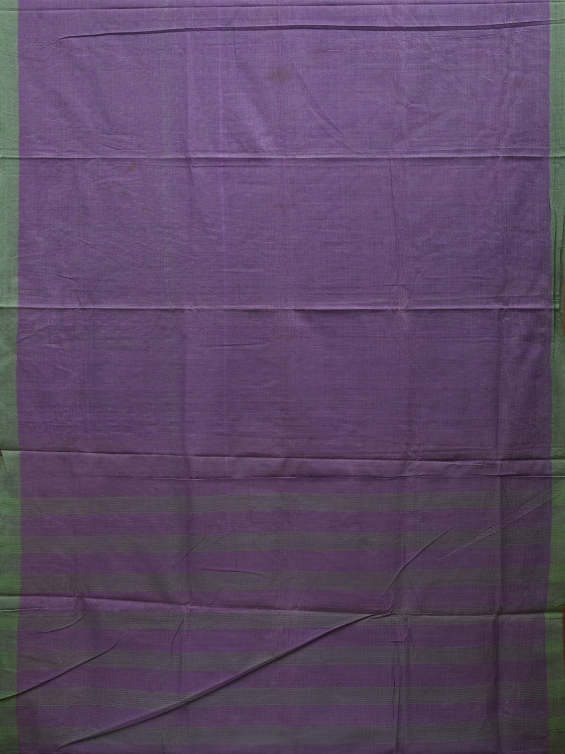 Lavender Mangalgiri Cotton Handloom Saree with Small Checks Design mn0061