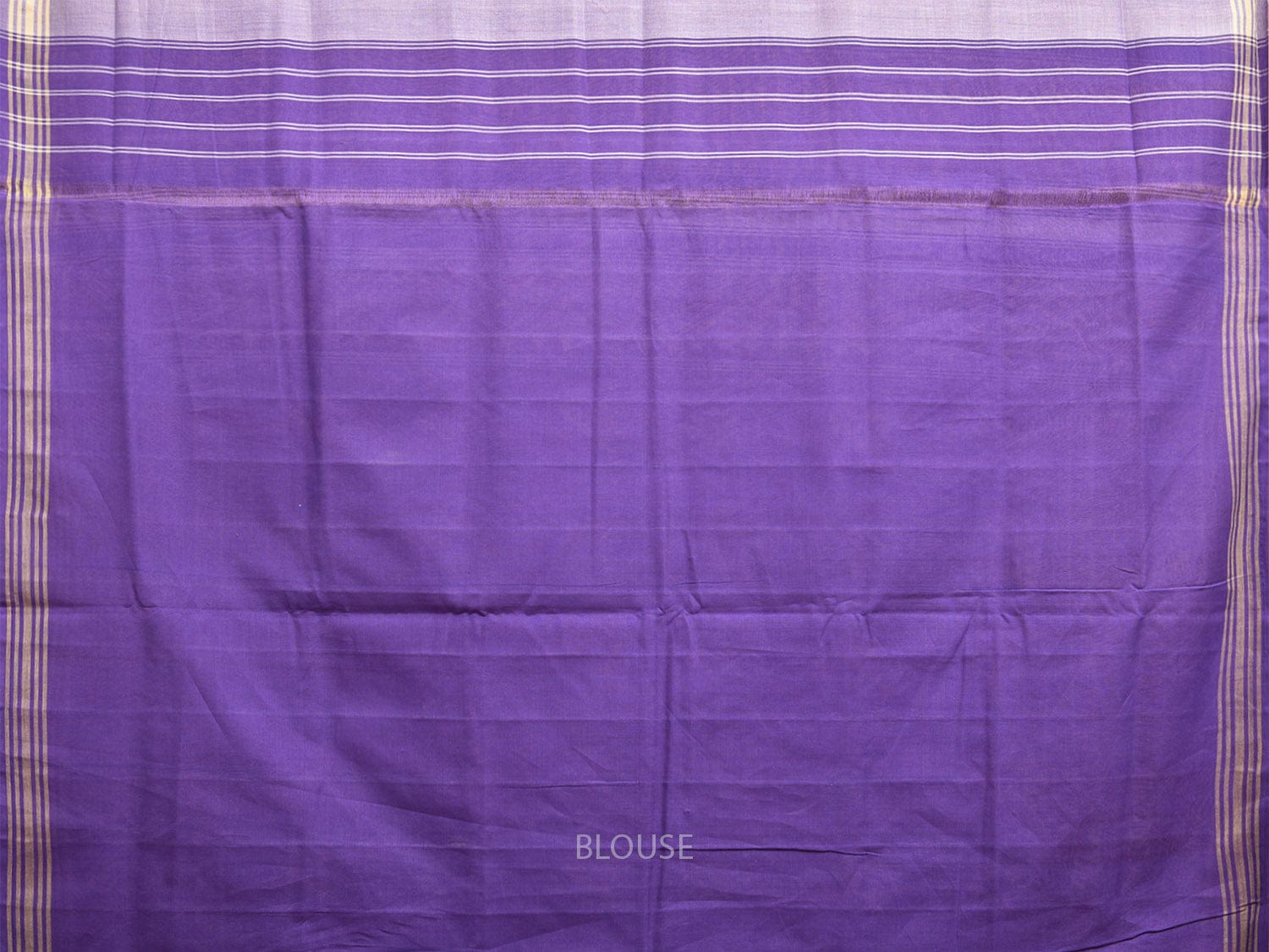 Lavender Pochampally Ikat Cotton Handloom Saree with Elephant and Parrot Design i0878