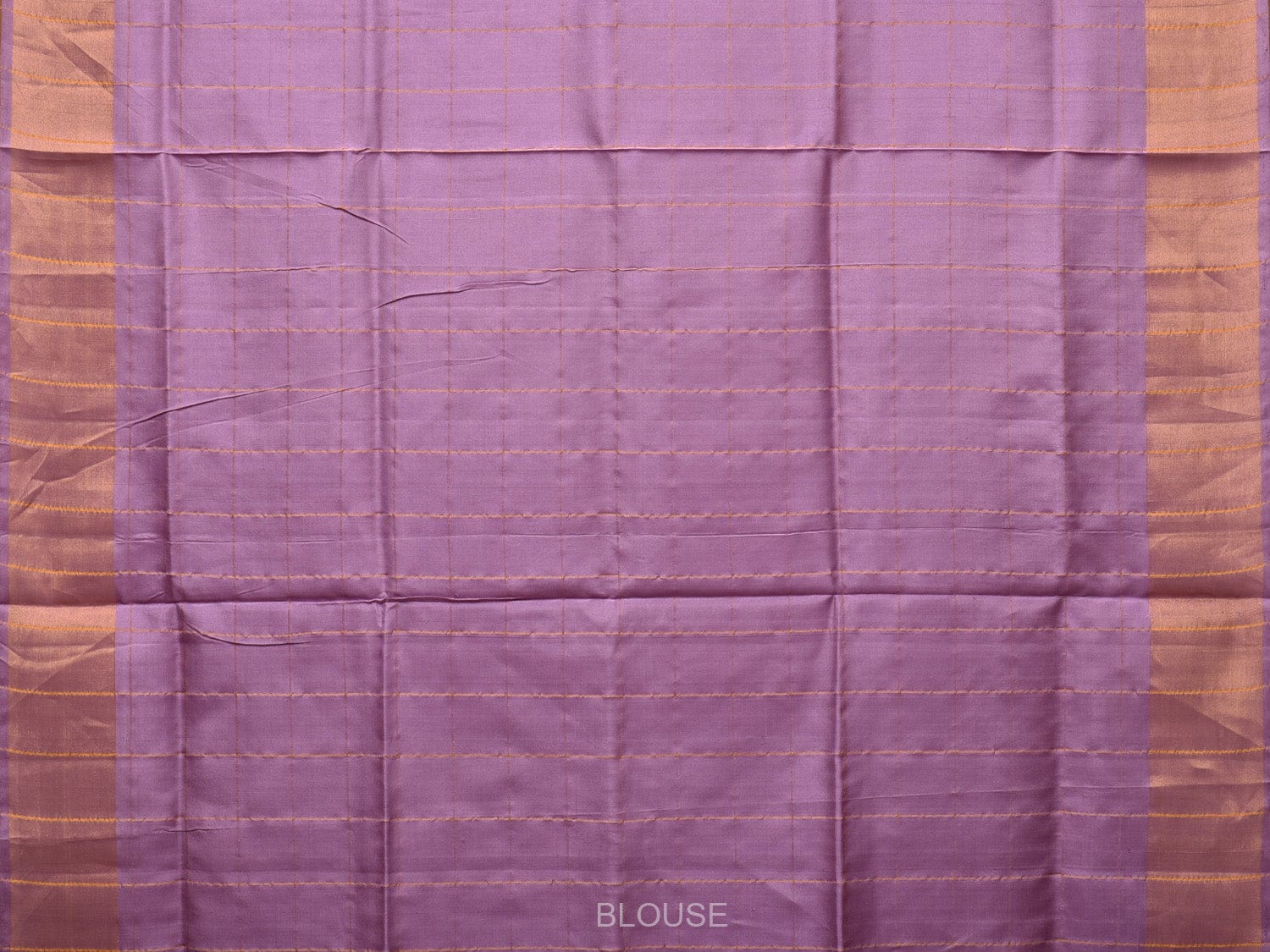 Lavender Uppada Silk Handloom Saree with Checks Design u2141