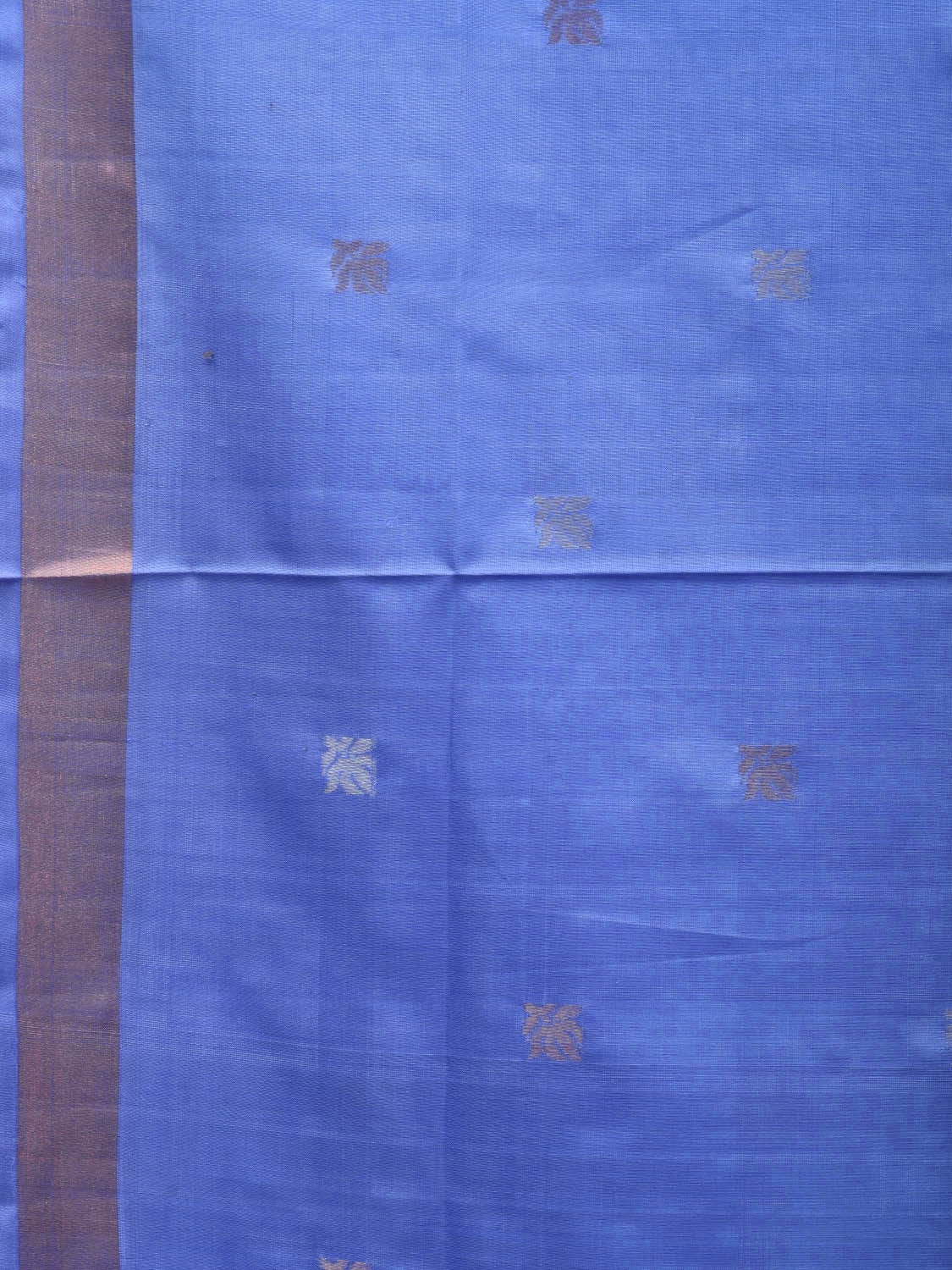 Light Blue Uppada Silk Handloom Saree with Rich Pallu Design u1886
