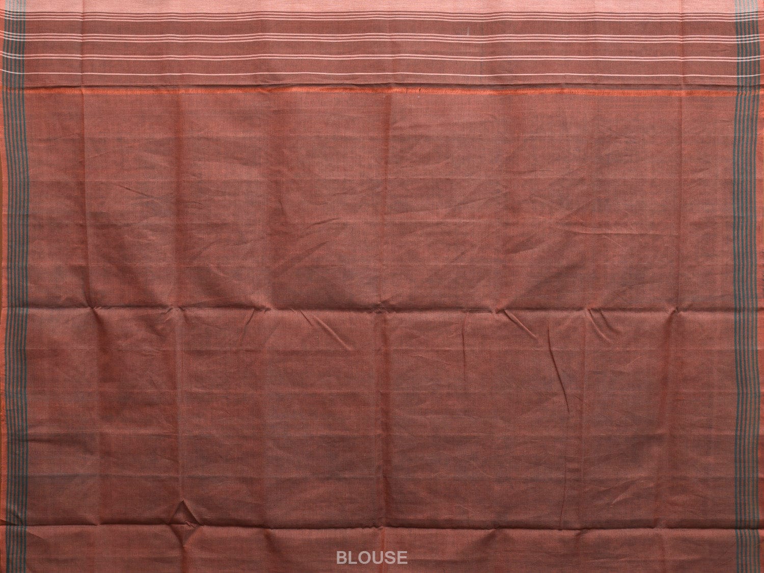 Light Brown Ikat Cotton Handloom Saree with All Over and Border Design i0850